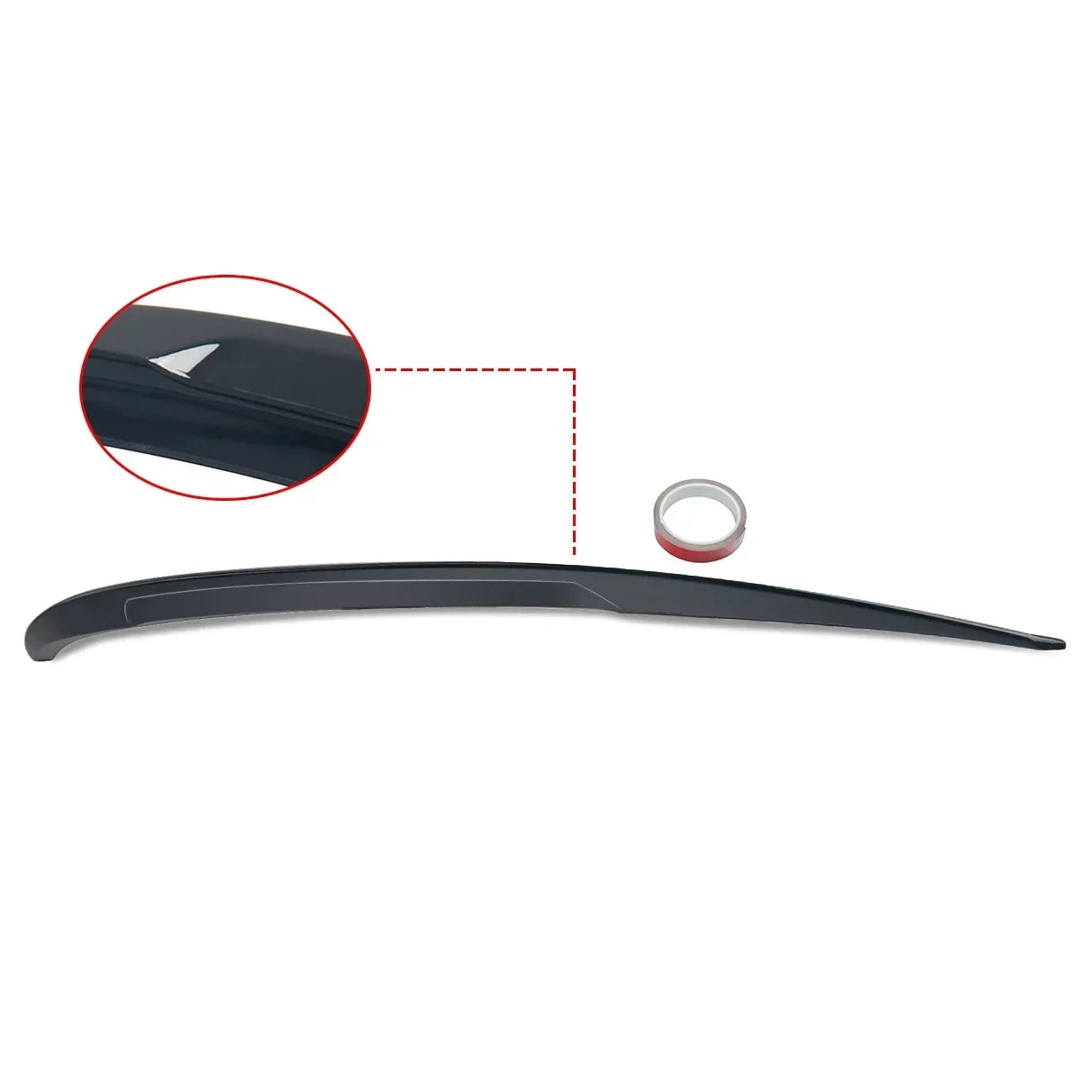 Gloss Black Trunk Lip Spoiler for BMW 4 Series F32 Coupe (2014-2019)