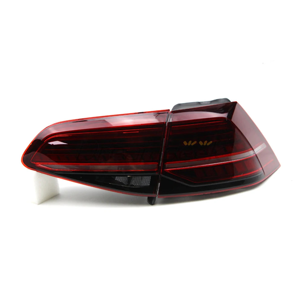 LED Tail Light Assembly for Volkswagen Golf Mk7 (2013-2020) – Dynamic Sequential Turn Signal, Brake, Reverse & Fog Lamp