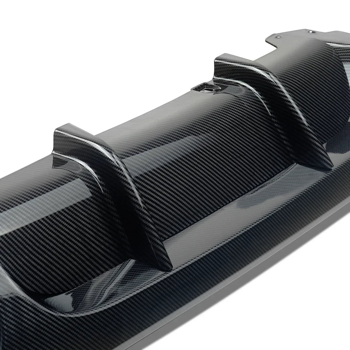 BMW E92 M-Sport Dual Exit Rear Diffuser Carbon/Gloss Black