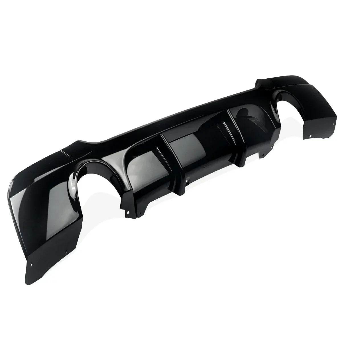 BMW E92 M-Sport Dual Exit Rear Diffuser Carbon/Gloss Black