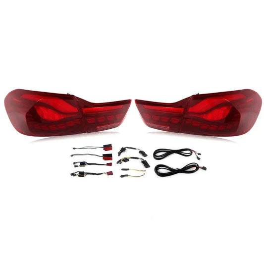 CSL-Style LED Tail Lights for BMW 4 Series (F32/F36) & M4 (F82/F83) 2014+ – Rear Brake Lamp Assembly for Coupe & Convertible