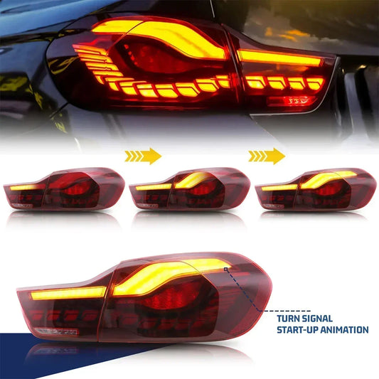 BMW 4 Series F32/F36/F82/M4 GTS/CS Style LED Tail Light - Plug + Play - 2014-2020