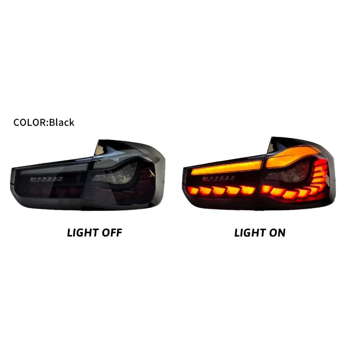 LED Tail Light Assembly for BMW 3 Series F30/F35 & F80 M3 (2013-2018) – Running Light, Brake, Reverse & Dynamic Turn Signal