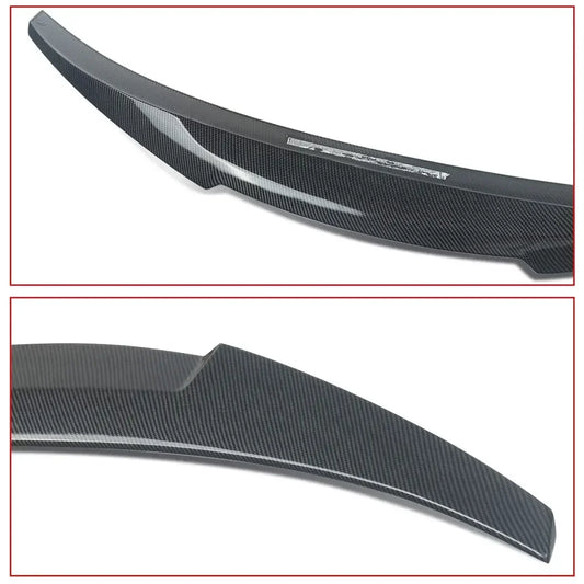 BMW 4 Series F32 Coupe (2013-2020) Rear Trunk Spoiler – M4 Style / V-Type Carbon Fibre Look