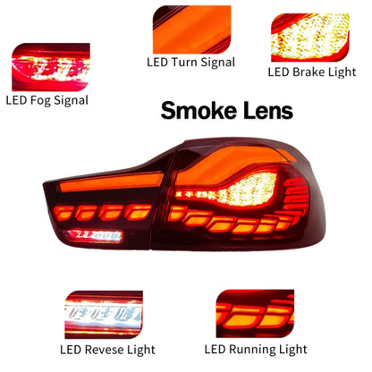 BMW 3 Series F30/F35 /F80 GTS Style LED Tail Light - Plug + Play - 2013-2018